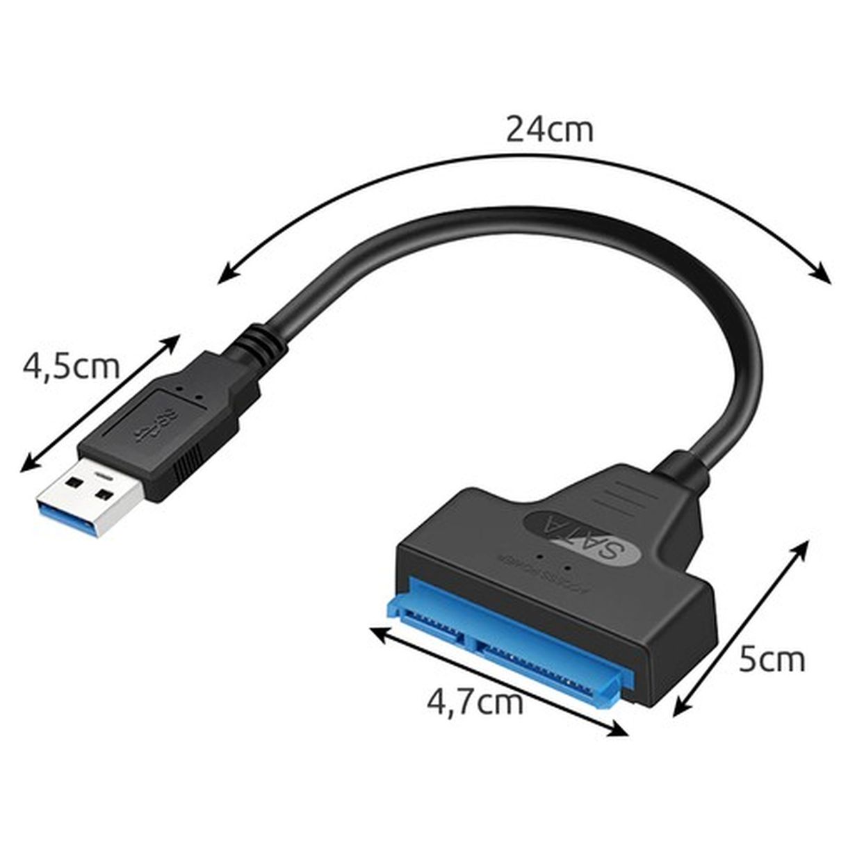 Adapter USB to SATA 3.0 Izoxis 23603 - Szybkie i Wygodne Przenoszenie Danych-3 Adapter USB to SATA 3.0 Izoxis 23603 - Szybkie i Wygodne Przenoszenie Danych-3