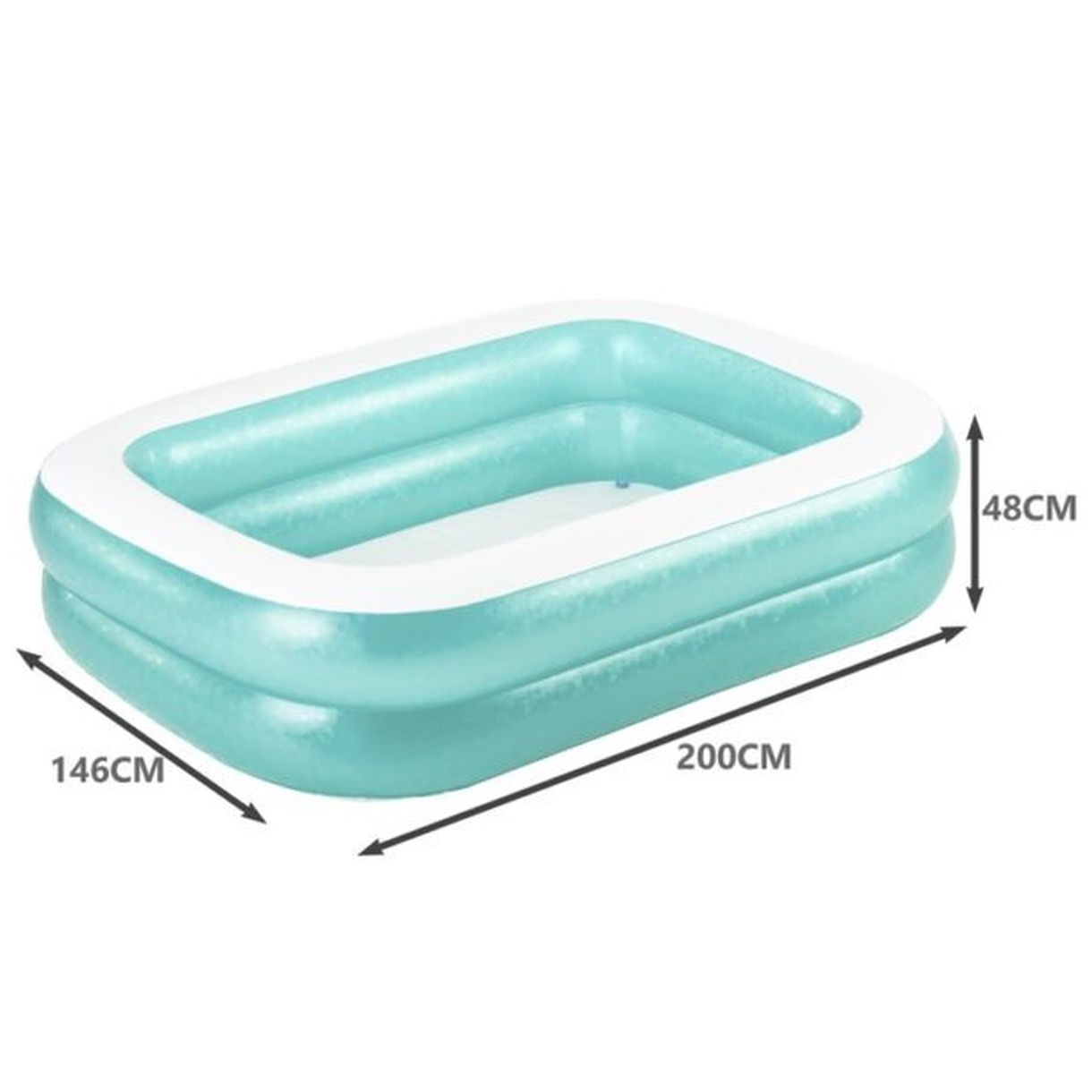 Basen dmuchany 201x150x51cm – BESTWAY 54005-3 Basen dmuchany 201x150x51cm – BESTWAY 54005-3