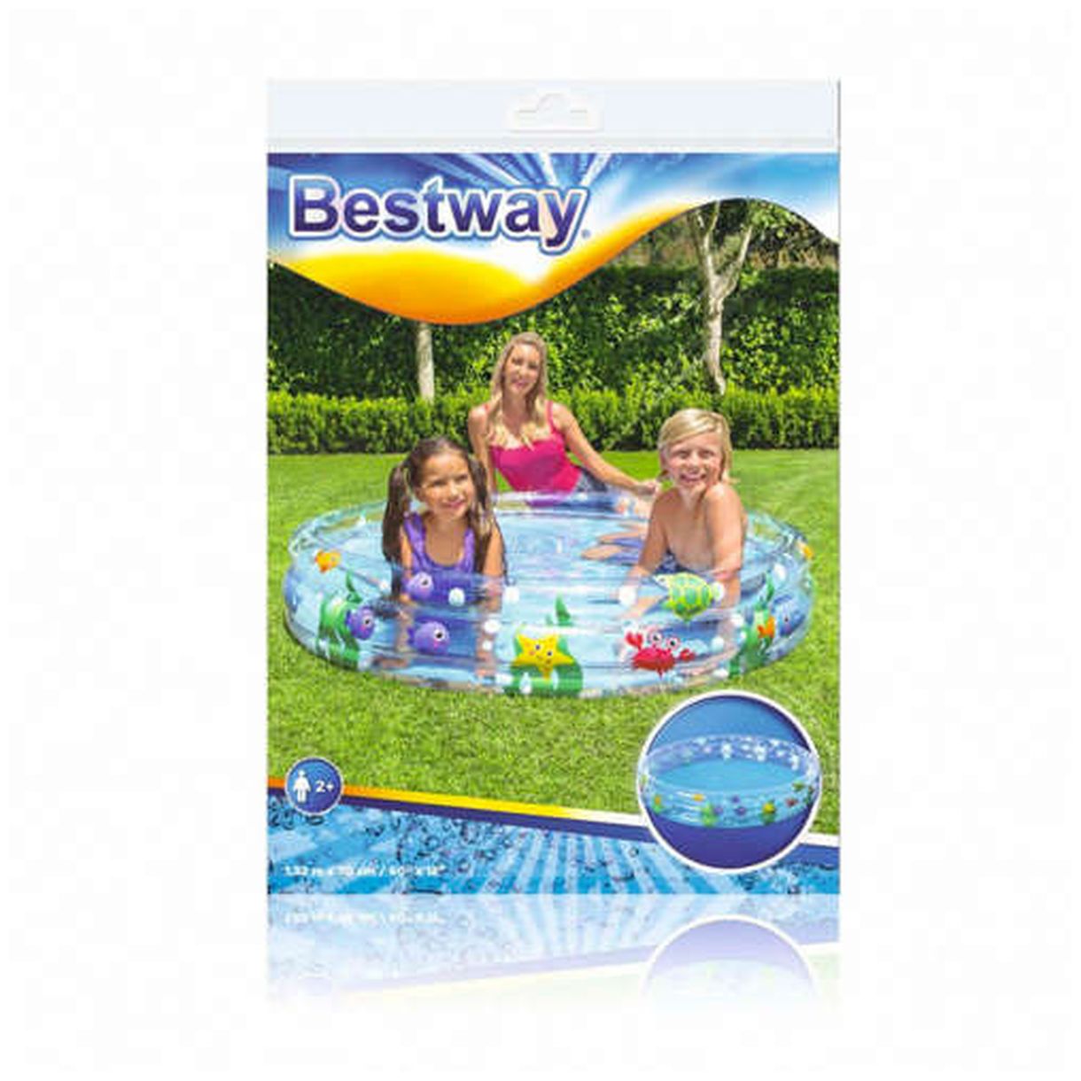 Basen Dmuchany Głębiny 152x30cm – BESTWAY 51004-3 Basen Dmuchany Głębiny 152x30cm – BESTWAY 51004-3