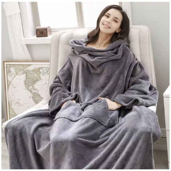 bluza kocoszlafrok jasnoszary ruhhy 22649 6