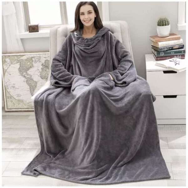 bluza kocoszlafrok jasnoszary ruhhy 22649 8