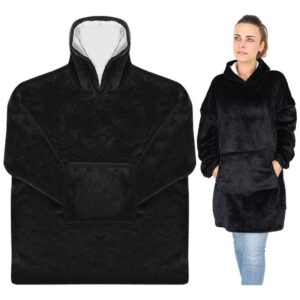 bluza xxl koc czarny 1