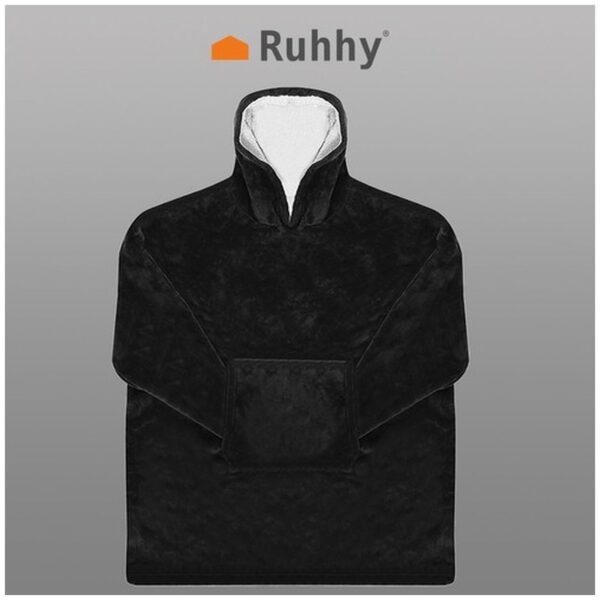 bluza xxl koc czarny 9