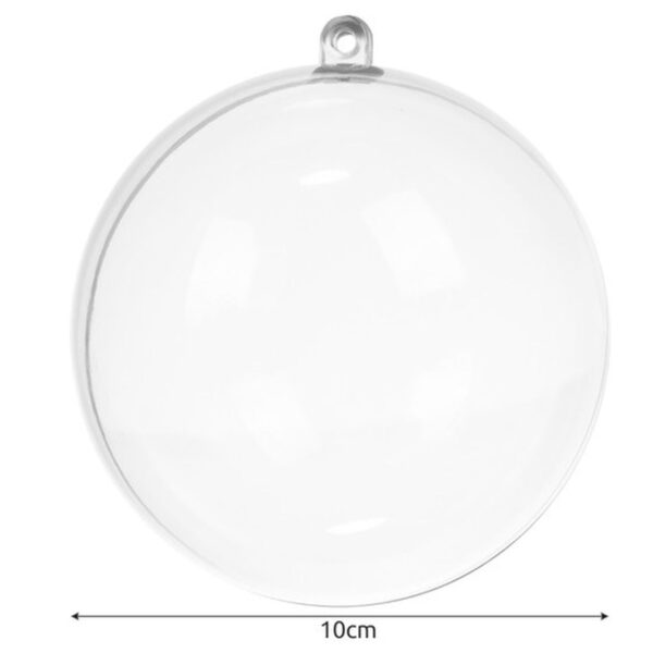 bombki przezroczyste 10cm zestaw 10szt ruhhy 22277 3