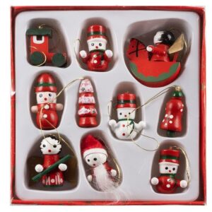 bombki zawieszki choinkowe 10szt ruhhy 22943 1