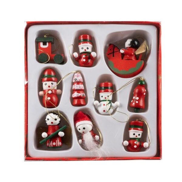 bombki zawieszki choinkowe 10szt ruhhy 22943 4