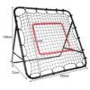 bramka pilkarska 120x120x50 trizand 23611 11