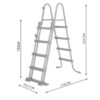 drabinka do basenu 122cm bestway 58331 10