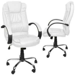 fotel biurowy skora eko bialy malatec 23240 1