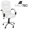 fotel biurowy skora eko bialy malatec 23240 2