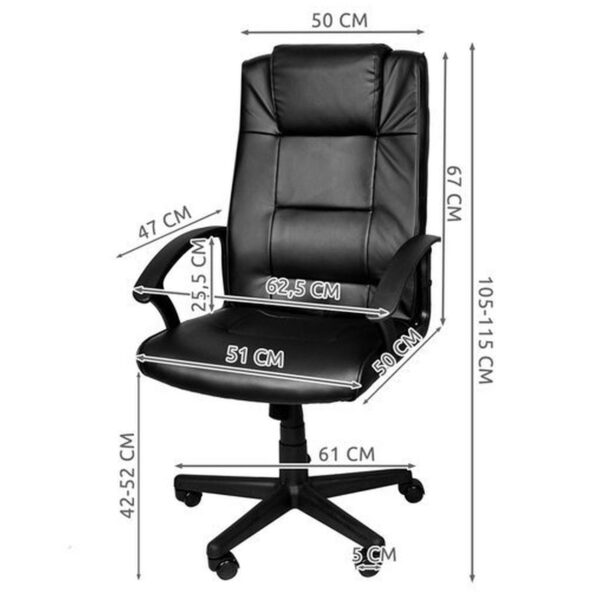 fotel biurowy skora eko malatec 12