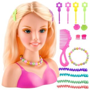 glowa do stylizacji z akcesoriami 1