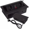 gniazdo chowane w blat usb podwojne izoxis 21446 1