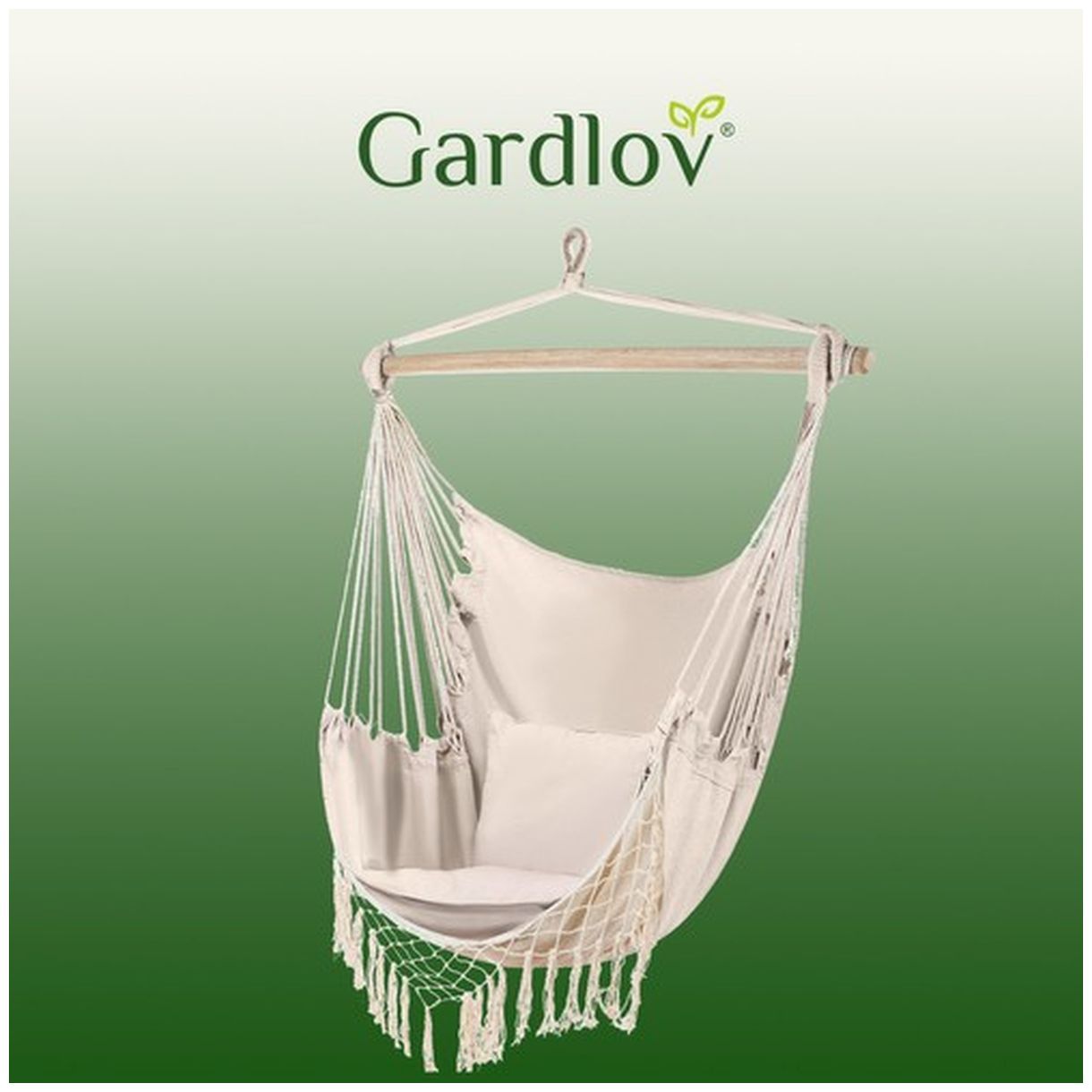 Hamak – Krzesło Brazylijskie Beżowe Gardlov 23670 - Idealne Miejsce na Relaks-2 Hamak – Krzesło Brazylijskie Beżowe Gardlov 23670 - Idealne Miejsce na Relaks-2
