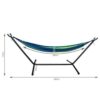 hamak ogrodowy 200x150cm ze stelazem 11
