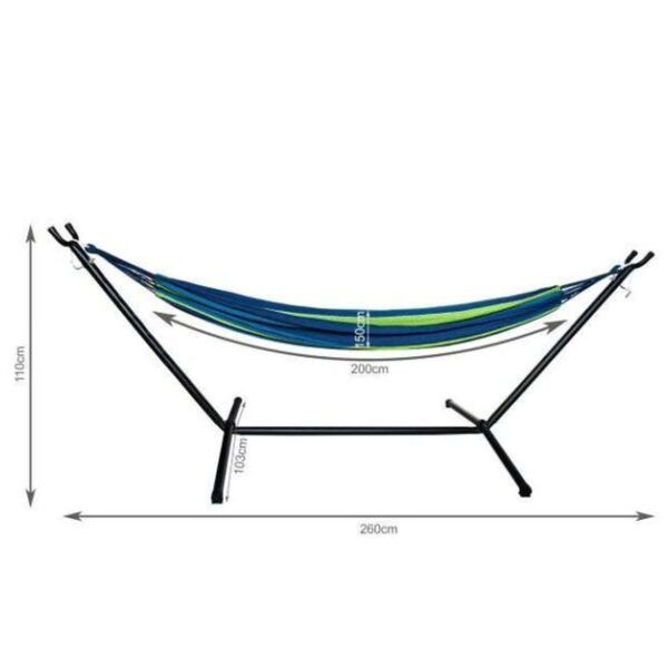 hamak ogrodowy 200x150cm ze stelazem 11