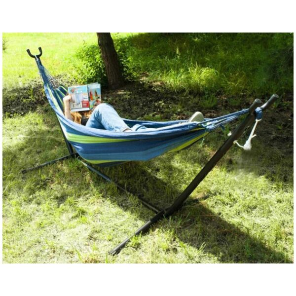 hamak ogrodowy 200x150cm ze stelazem 13