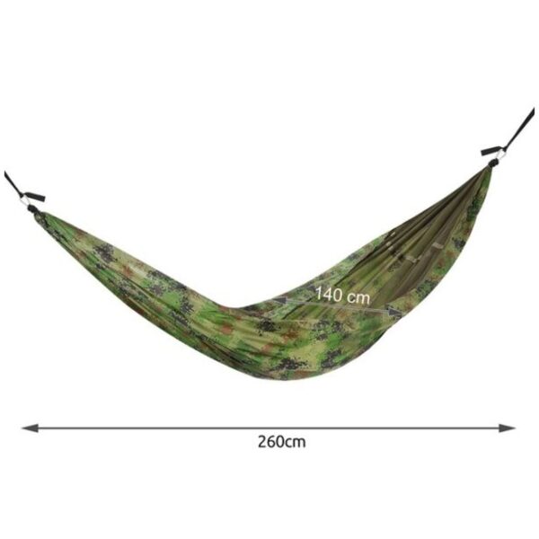 hamak turystyczny santiago army 260x140cm net 4
