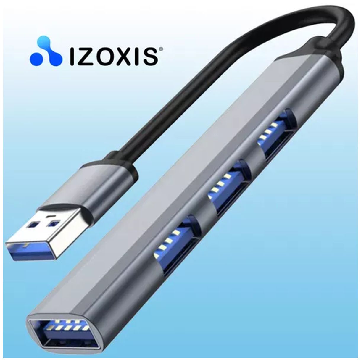 HUB USB Izoxis 23316 - 4 Porty dla Twojej Wygody-3 HUB USB Izoxis 23316 - 4 Porty dla Twojej Wygody-3