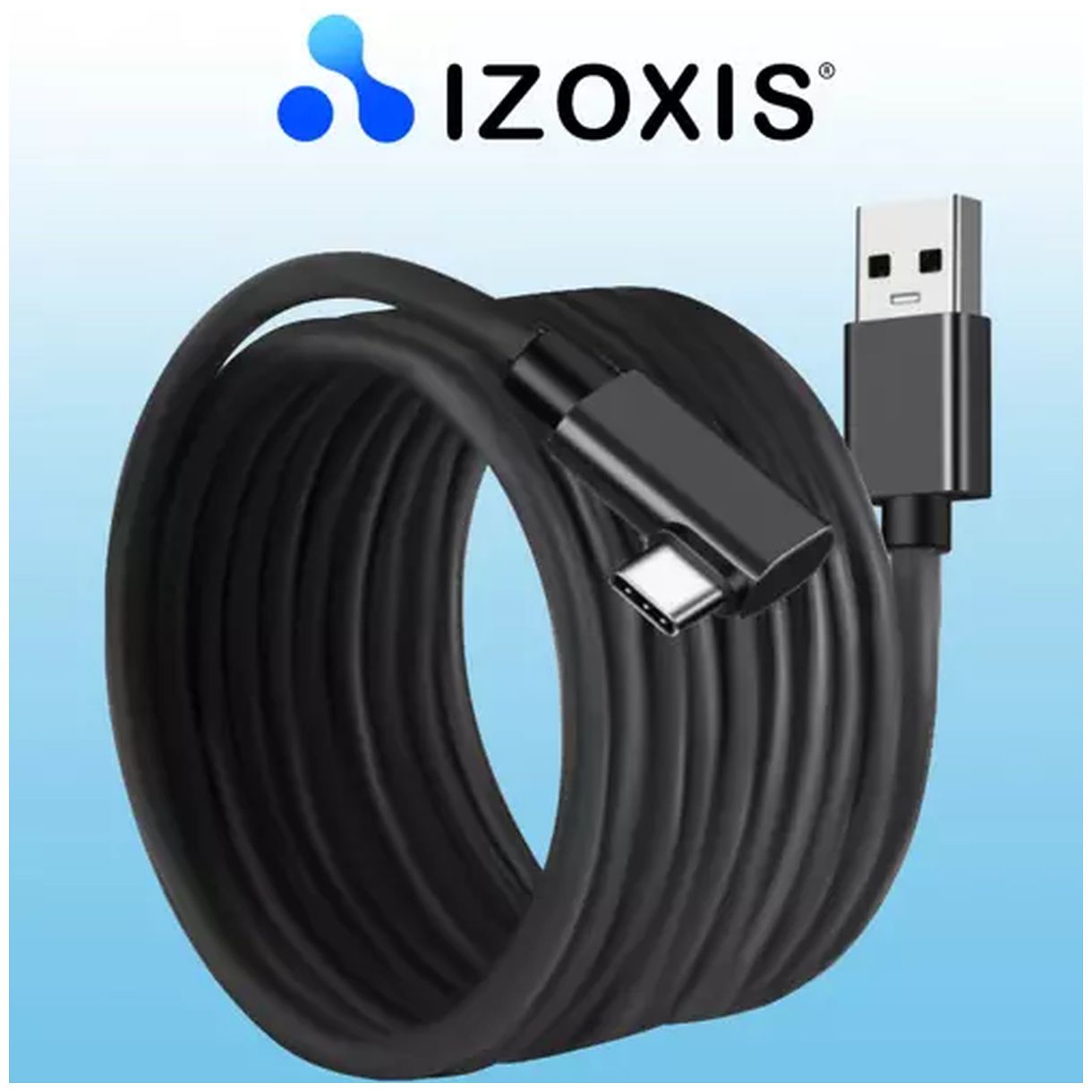 Kabel USB-A 2.0 5m C Izoxis 19911 - Wydajność i Trwałość-3 Kabel USB-A 2.0 5m C Izoxis 19911 - Wydajność i Trwałość-3