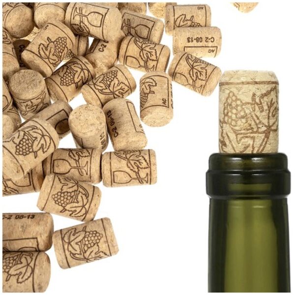 korki do butelek na wino 100szt ruhhy 22876 1