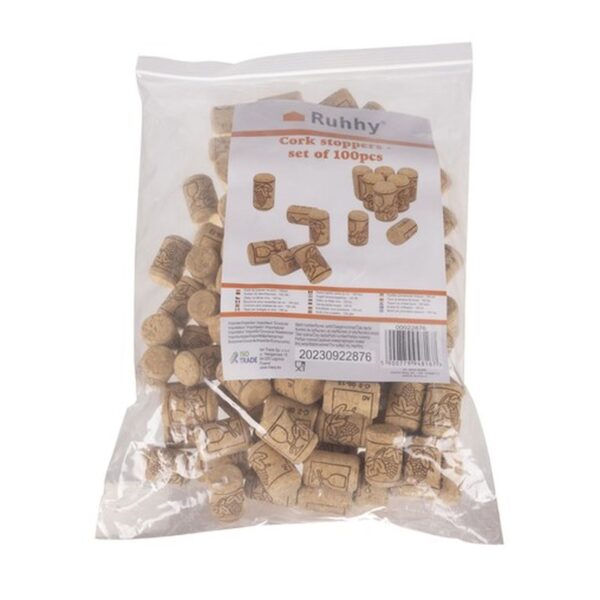 korki do butelek na wino 100szt ruhhy 22876 12