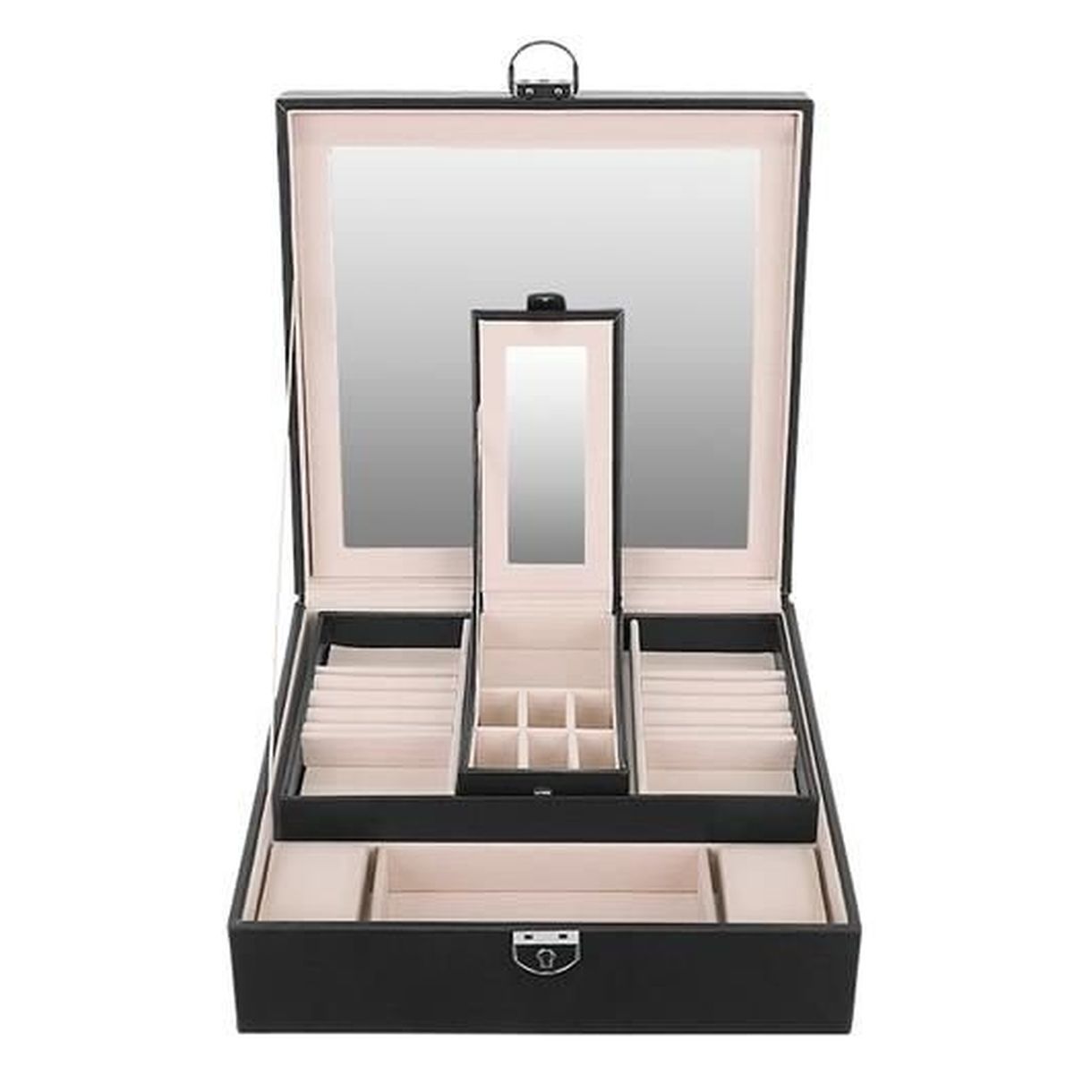 Kuferek na biżuterię – czarny Beautylushh-3 Kuferek na biżuterię – czarny Beautylushh-3