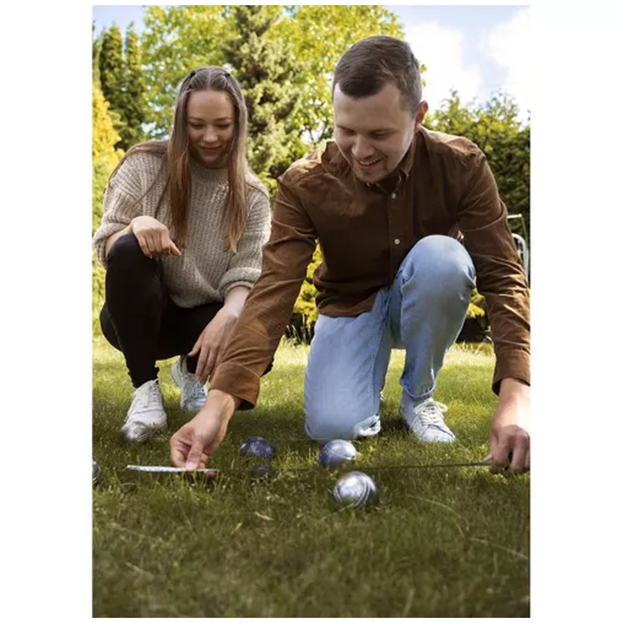 Kule Boule 6 Kul + Pokrowiec 23440 - Idealna Rozrywka na Świeżym Powietrzu-3 Kule Boule 6 Kul + Pokrowiec 23440 - Idealna Rozrywka na Świeżym Powietrzu-3