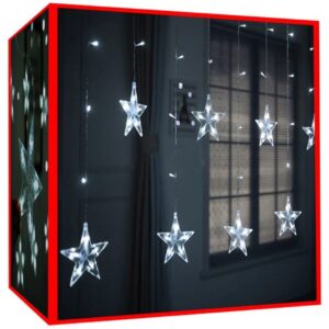 kurtyna swietlna 108led zimny bialy 31v ks11322 1