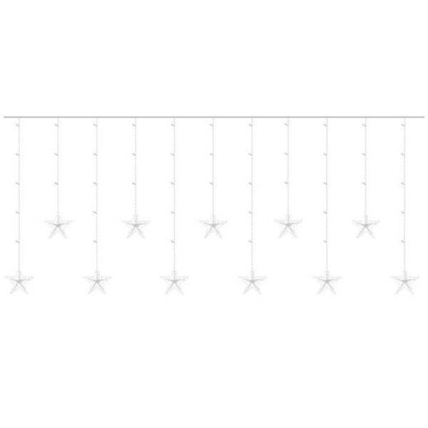 kurtyna swietlna 108led zimny bialy 31v ks11322 8