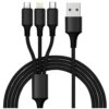 ladowarka samochodowa 4x usb kabel xtrobb 19907 5