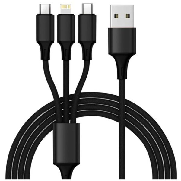 ladowarka samochodowa 4x usb kabel xtrobb 19907 5