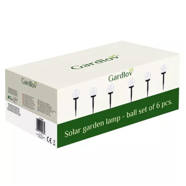 lampa ogrodowa solarna kula zestaw 6szt 23562 6