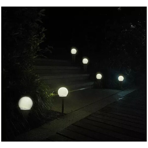 lampa ogrodowa solarna kula zestaw 6szt 23562 7