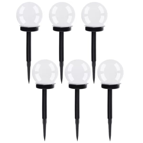 lampa ogrodowa solarna kula zestaw 6szt 23562 9