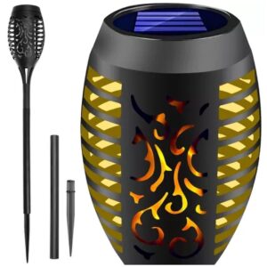 lampa ogrodowa solarna pochodnia 23559 1