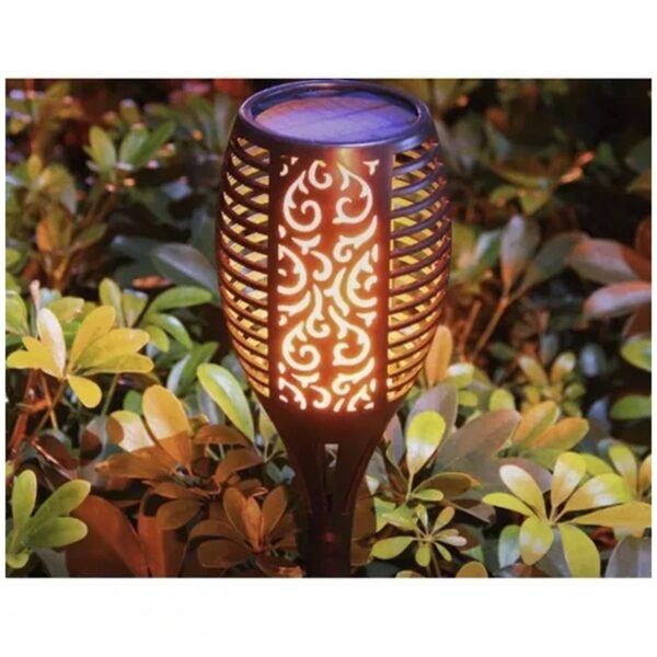 lampa ogrodowa solarna pochodnia 23559 12
