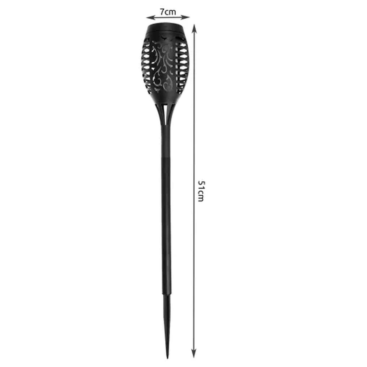 Lampa Ogrodowa Solarna Pochodnia 23559 - Efektowne Oświetlenie Twojego Ogrodu-3 Lampa Ogrodowa Solarna Pochodnia 23559 - Efektowne Oświetlenie Twojego Ogrodu-3