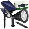 lampa solarna ogrodowa reflektor gardlov 24002 1