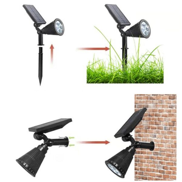 lampa solarna ogrodowa reflektor gardlov 24002 2