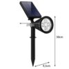 lampa solarna ogrodowa reflektor gardlov 24002 8