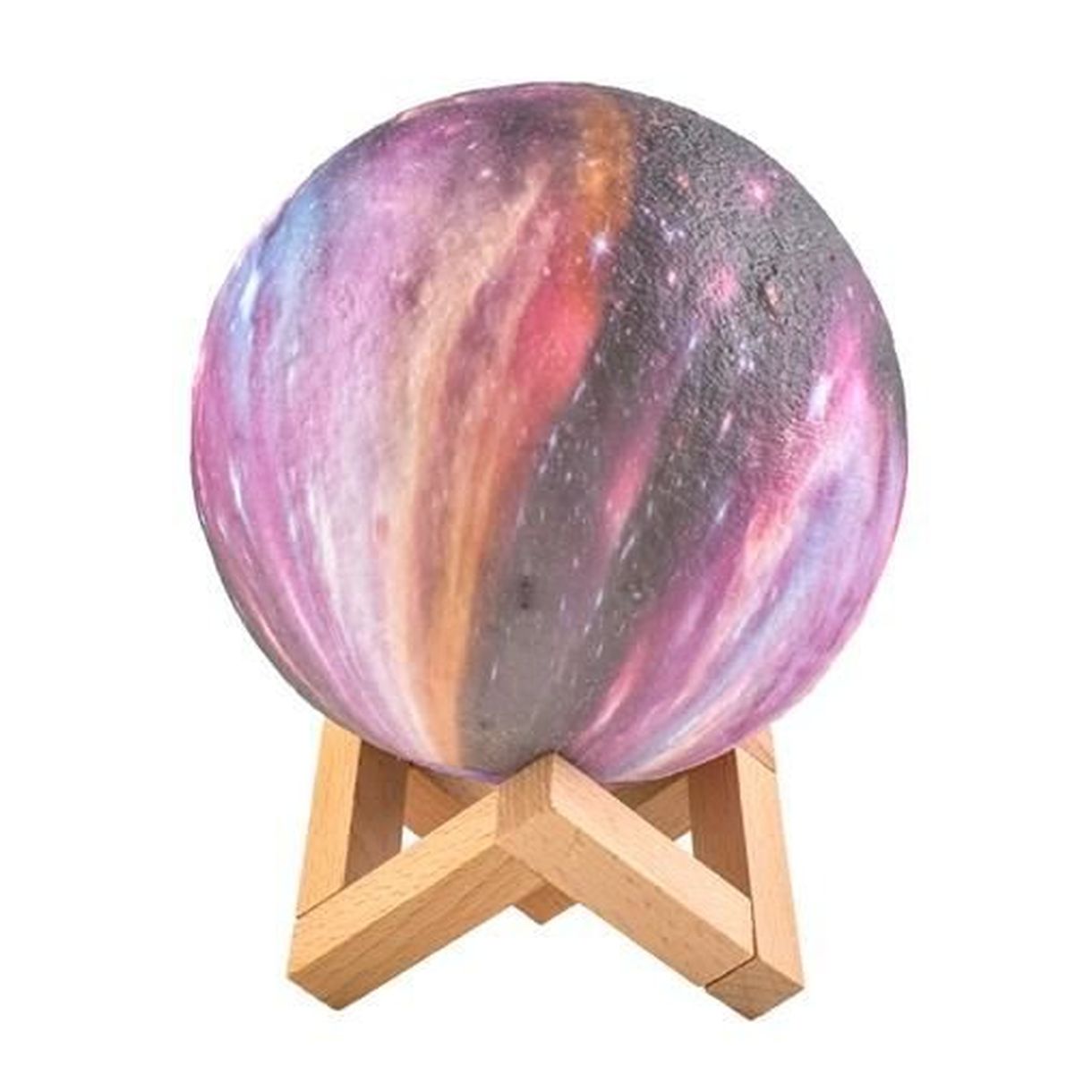 Lampka Nocna Księżyc 15cm - Oświetlenie w 16 Kolorach z Pilotem-2 Lampka Nocna Księżyc 15cm - Oświetlenie w 16 Kolorach z Pilotem-2