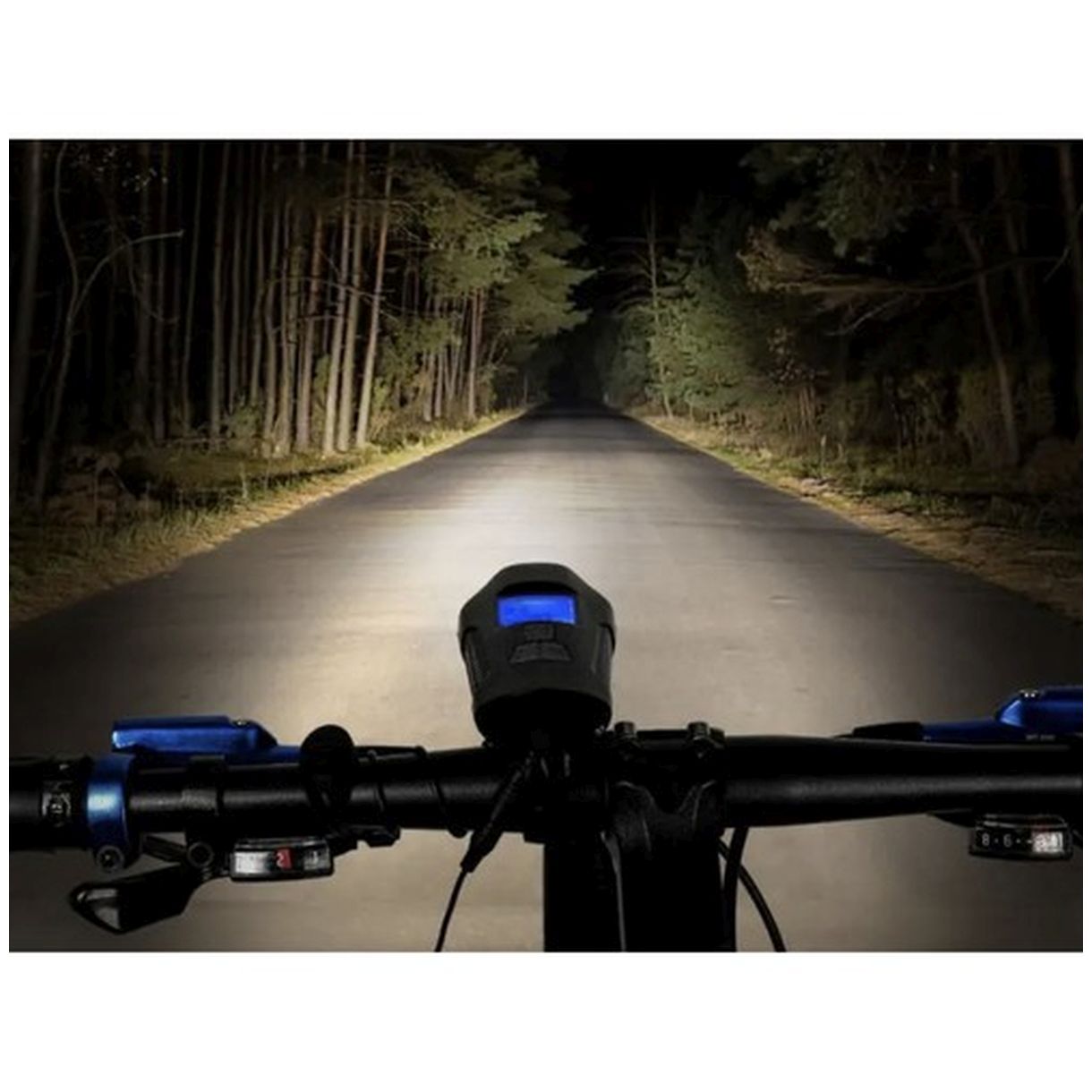 Lampka Rowerowa LED z Licznikiem 23680 - Bezpieczeństwo i Komfort na Rowerze-2 Lampka Rowerowa LED z Licznikiem 23680 - Bezpieczeństwo i Komfort na Rowerze-2
