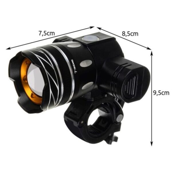 lampka rowerowa t6 usb tylne swiatlo 23681 15