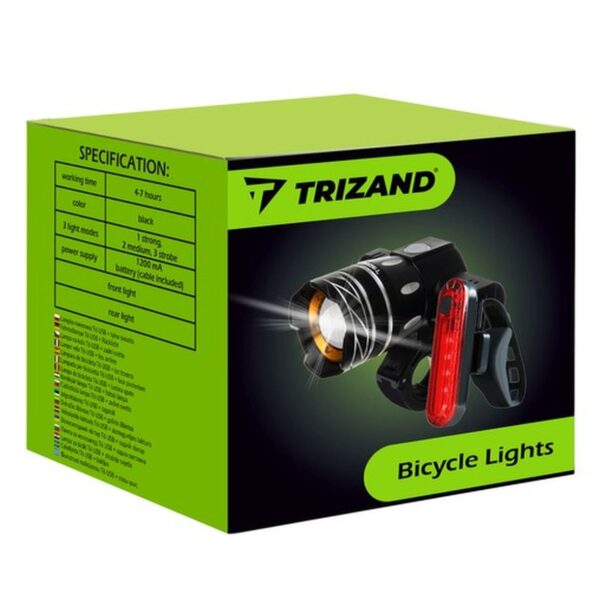 lampka rowerowa t6 usb tylne swiatlo 23681 9