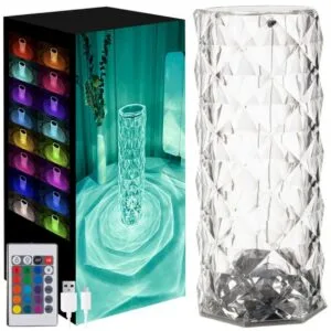 lampka z projektorem roza izoxis 22518 1