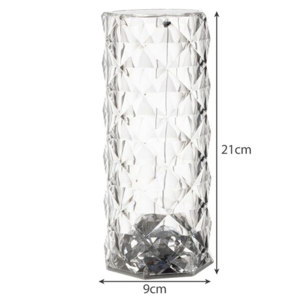 lampka z projektorem roza izoxis 22518 15