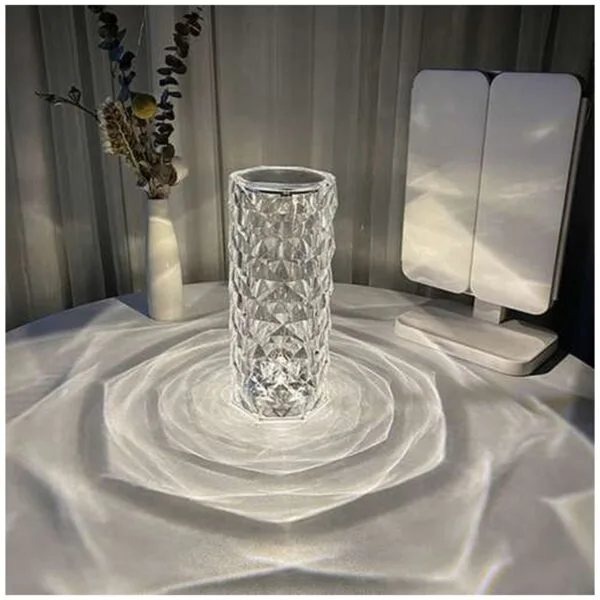 lampka z projektorem roza izoxis 22518 16