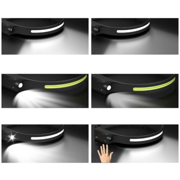 latarka czolowa led usb trizand 21652 9