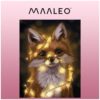 malowanie po numerach 40x50cm lisek maaleo 22782 2